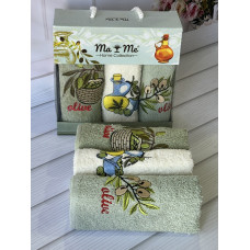Mame olive 3в1 Махрові рушники см. Бавовна. Туреччина. (42825557)