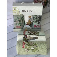 Mame olive 3в1 Махрові рушники см. Бавовна. Туреччина. (42825558)