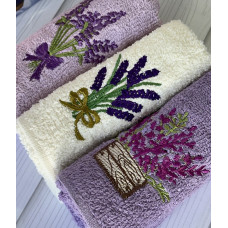 Mame lavender 3в1 Махрові рушники см. Бавовна. Туреччина. (42825559)