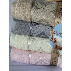 Mame nokta см., 4 шт/уп. Рушники. Бавовна. (5299-nokta)