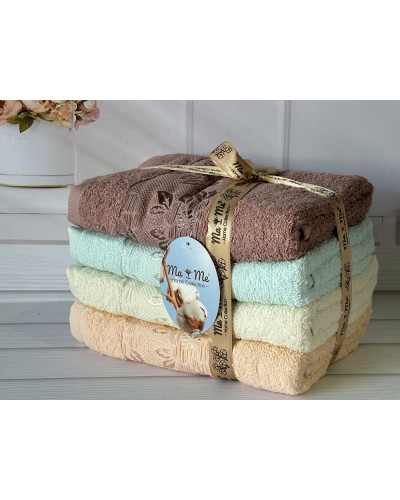 Рушники Mame Туреччина  50х90 Бавовна ST5499-ypr купити у Postel.biz.ua