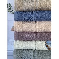 Mame rombik см., 6 шт/уп. махрові рушники. Бавовна. Туреччина