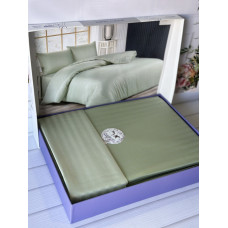 розмір. Постільна білизна. Однотонний в полоску (страйп) Поликотон. Happy cotton Туреччина 08