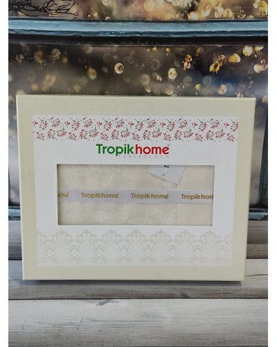 Скатертини Tropik home Туреччина  160х220 Бавовна ST10567 купити у Postel.biz.ua