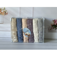 Mame oval см., 6 шт/уп. махрові рушники. Бавовна. Туреччина