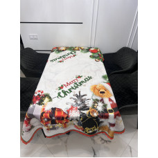 СТ.Новорічна скатертина 150х215см. Поліестер. Туреччина.