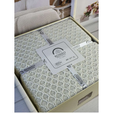 Zeynep krem в'язаний акріловий плед. Romeo Home Туреччина.