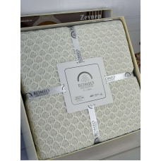 Zeynep krem в'язаний акріловий плед. Romeo Home Туреччина.