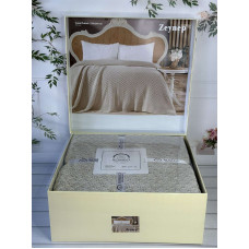 Zeynep bej в'язаний акріловий плед. Romeo Home Туреччина.