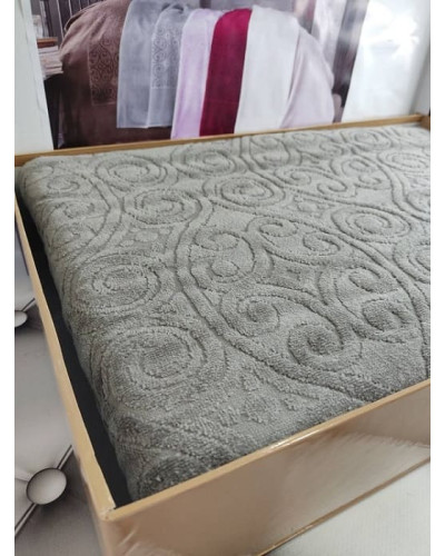 Hanzade gri велюрове простирадло см. Brlizza Туреччина