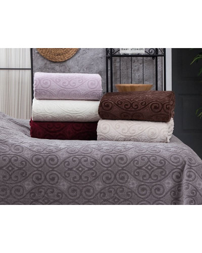 Hanzade gri велюрове простирадло см. Brlizza Туреччина