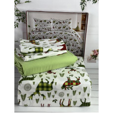 Mark yesil фланелева постіль.  розмір. Romeo Туреччина.