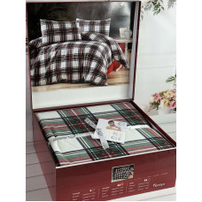 Square yesil фланелева постіль.  розмір. Romeo Туреччина.