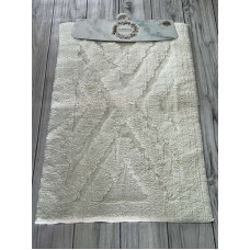 Parket krem. Килимки в ванну кімнату 2в1. Pammuks Collection Туреччина