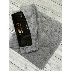 Tas gri. Килимки в ванну кімнату 2в1. Omo home Туреччина