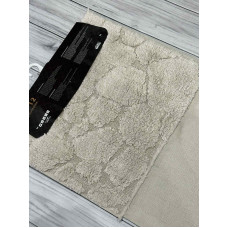 Tas bej. Килимки в ванну кімнату 2в1. Omo home Туреччина