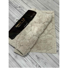Tas bej. Килимки в ванну кімнату 2в1. Omo home Туреччина
