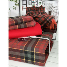 Red rose фланелева постіль.  розмір. BELIZZA Туреччина.