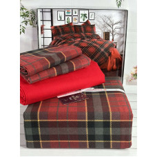 Red rose фланелева постіль.  розмір. BELIZZA Туреччина.