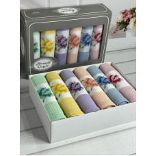 Hamdi renki см., 6 шт/уп. Вафельні кухонні рушники.