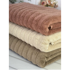 Royal Bej рушники 50х90см., 3 шт/уп. Sweet dream Туреччина.