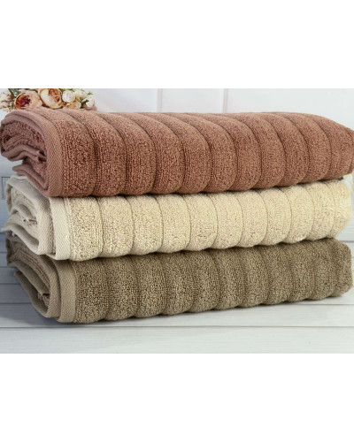 Royal Bej рушники 50х90см., 3 шт/уп. Sweet dream Туреччина.