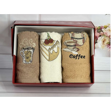 ikizler 002 см., 3 шт/уп., кухонні махрові рушники.