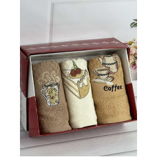 ikizler 002 см., 3 шт/уп., кухонні махрові рушники.