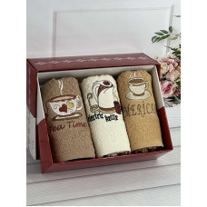 ikizler 005 см., 3 шт/уп., кухонні махрові рушники.