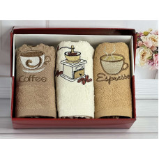 ikizler 006 см., 3 шт/уп., кухонні махрові рушники.