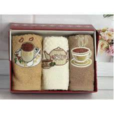 ikizler 007 см., 3 шт/уп., кухонні махрові рушники.