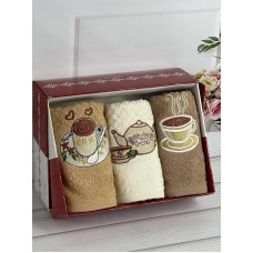 ikizler 007 см., 3 шт/уп., кухонні махрові рушники.