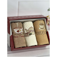 ikizler 008 см., 3 шт/уп., кухонні махрові рушники.