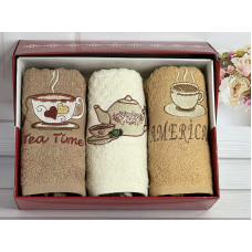 ikizler 008 см., 3 шт/уп., кухонні махрові рушники.