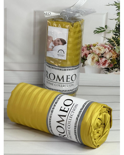 Line Sari см. Простирадло на резинці. Сатин-страйп. Romeo Туреччина.