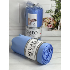 Duz Blue см., сатинове простирадло на резинці. RomeoТуреччина.
