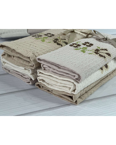 Suvari Bantik kofe вафельні рушники см., 6 шт/уп