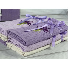 Suvari Bantik lavanta вафельні рушники см., 6 шт/уп