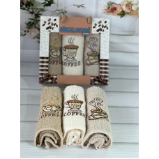 Suvari kofe 3в1 Махрові рушники см. Бавовна. Туреччина.