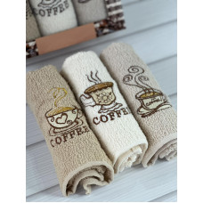 Suvari kofe 3в1 Махрові рушники см. Бавовна. Туреччина.