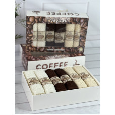 Vevien kofe 6в1 Махрові рушники см. Бавовна. Туреччина.