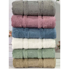 Bamboo бамбукові рушники 70х140см., 6шт/уп. Sweet dream Туреччина