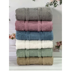Bamboo бамбукові рушники 50х90см., 6шт/уп. Sweet dream Туреччина