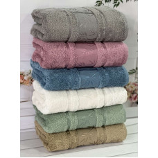 Bamboo бамбукові рушники 50х90см., 6шт/уп. Sweet dream Туреччина