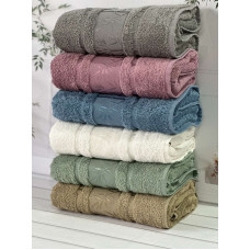 Bamboo бамбукові рушники 50х90см., 6шт/уп. Sweet dream Туреччина