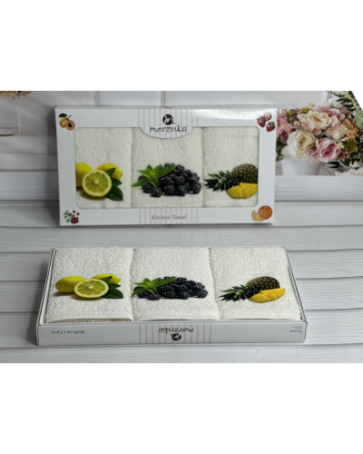 Merzuka ananas Махрові рушники см., 3шт.