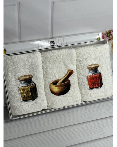 Merzuka baharat Махрові рушники см., 3шт.