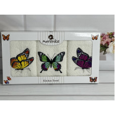 Merzuka butterfly Махрові рушники см., 3шт.