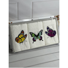 Merzuka butterfly Махрові рушники см., 3шт.