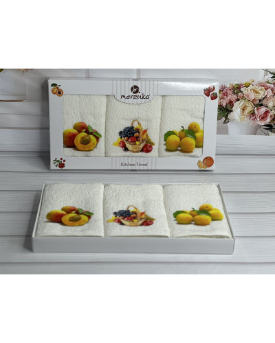 Merzuka fresh Махрові рушники см., 3шт.